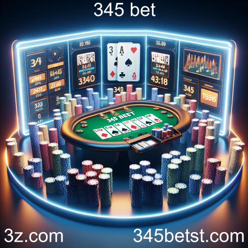 Poker Online na 345 Bet: A Sua Mesa de Jogo Virtual